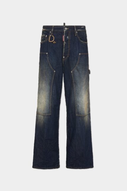 Dark Desert Dust Wash Loose Carpenter Jeans
