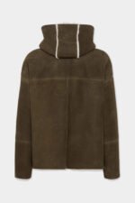 Shearling Hooded Sweatshirt