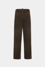 Bull Leatherette Wash Loose Jeans
