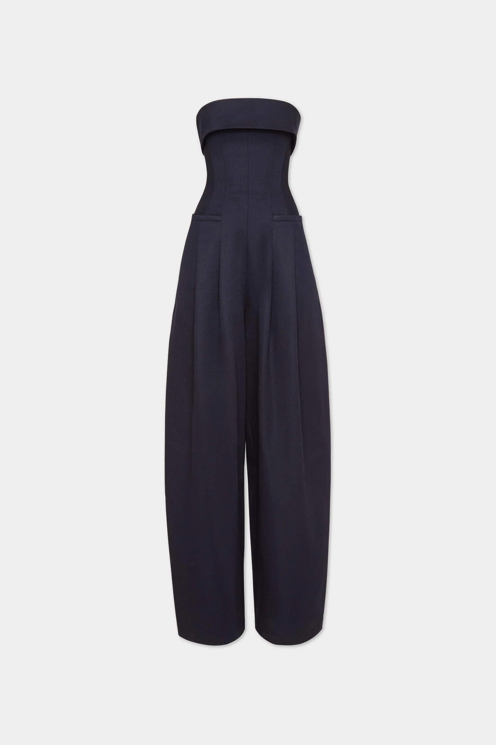 Wool Rounded Jumpsuit Wool Rounded Jumpsuit