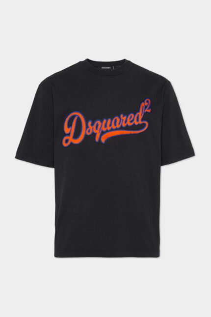 Loose Fit Sponge Patch T-Shirt