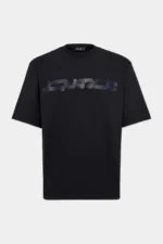 Loose Fit Raised Print T-Shirt