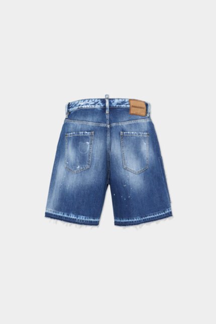Medium Ripped Wash Boxer Shorts