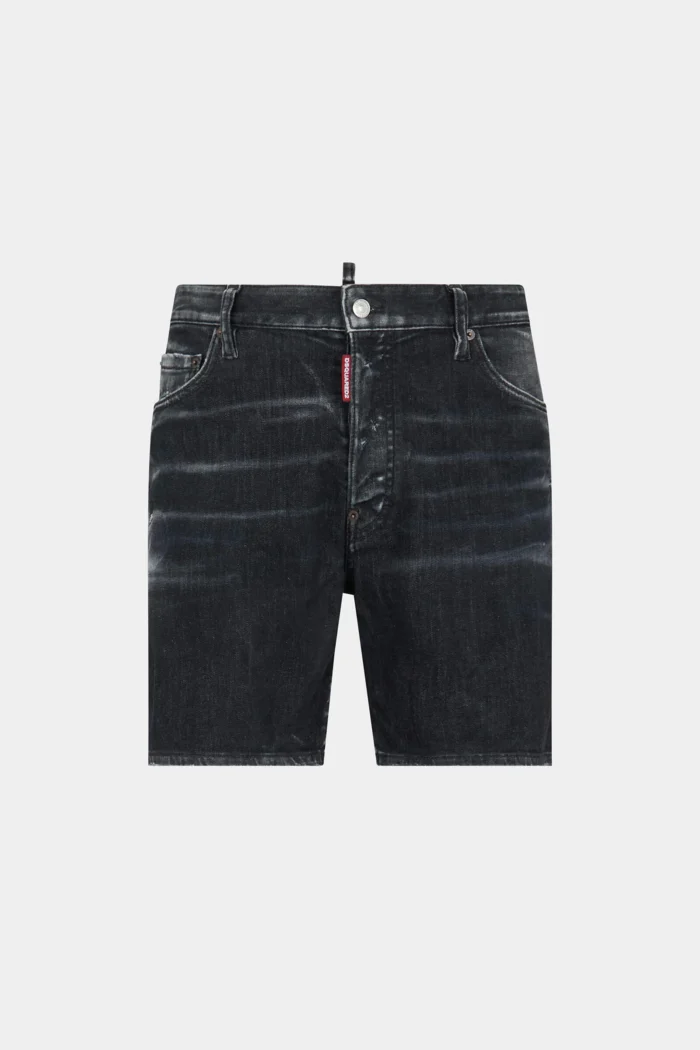 Black Easy Wash Marine Shorts