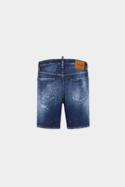 Medium Easy Red Spots Wash Marine Shorts